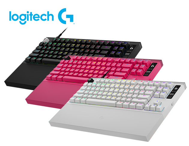 羅技 PRO X RAPID 2 TKL 磁性類比有線電競鍵盤-白 2