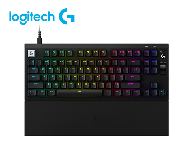 羅技 PRO X RAPID 2 TKL 磁性類比有線電競鍵盤-黑 1