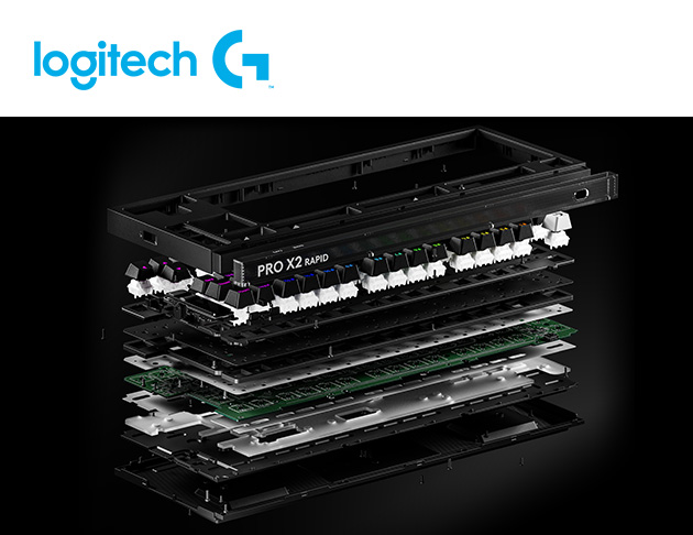 羅技 PRO X RAPID 2 TKL 磁性類比有線電競鍵盤-黑 4
