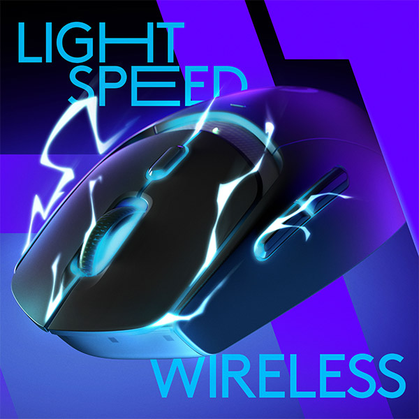 羅技 G309 LightSpeed 雙模無線遊戲滑鼠