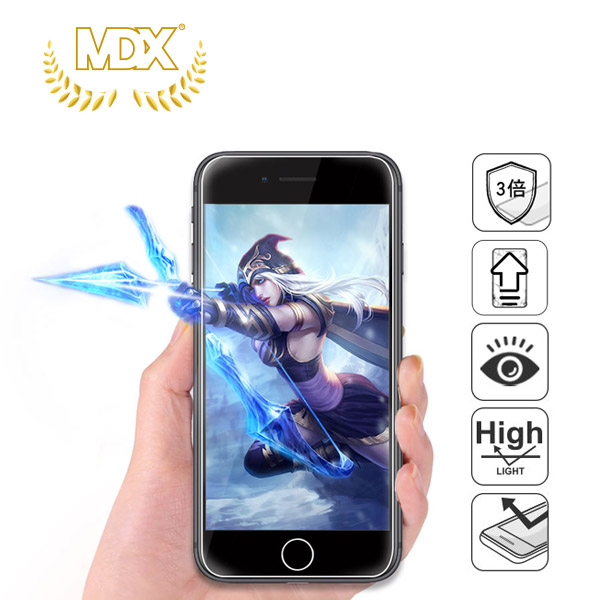 MDX iPhone 全系列<br>2.5D三倍強化全屏鋼化膜<br>(共11種規格)
