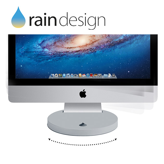 銳雨 i360 iMac桌上型 鋁質旋轉立架 2