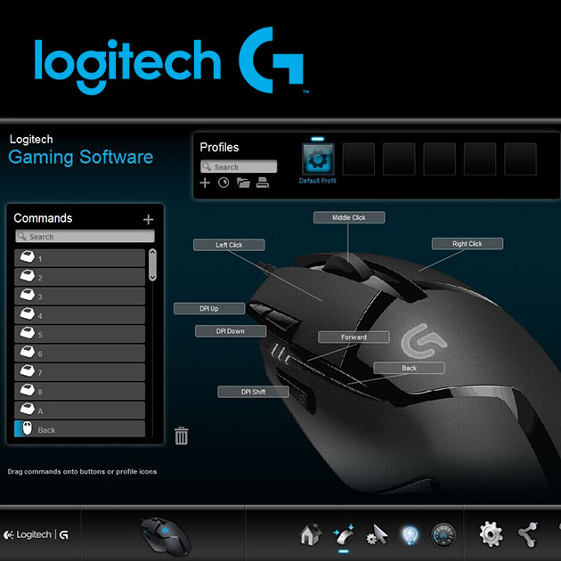 羅技 G402 遊戲光學滑鼠 5