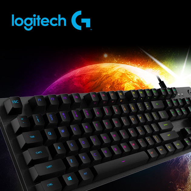 羅技 G512 RGB 機械式遊戲鍵盤 ★(Clicky青軸) 2