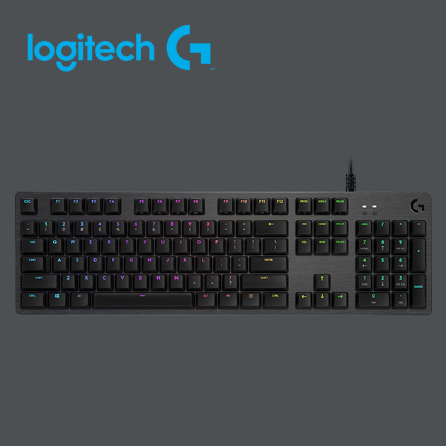 羅技 G512 RGB 機械式遊戲鍵盤 ★(Clicky青軸) 5
