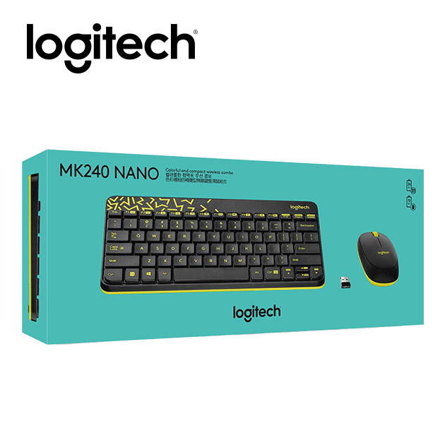羅技 MK240 Nano 無線鍵鼠組 5