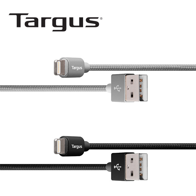 泰格斯 ACC994 鋁製<br>Lightning 1.2M 充電傳輸線 3