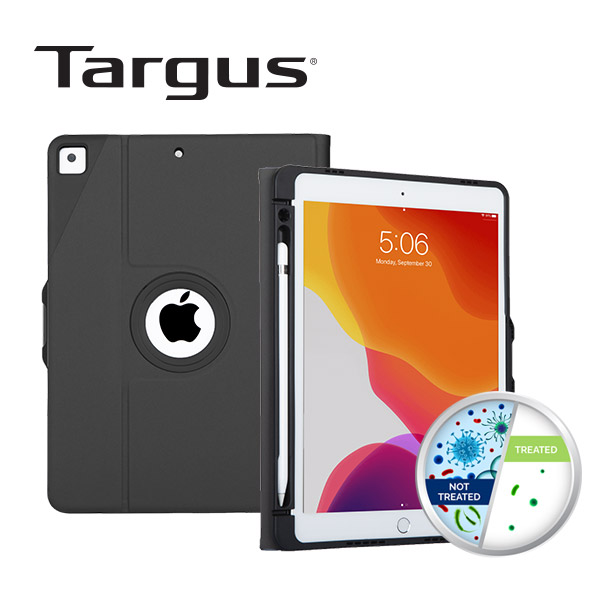 Targus THZ890 VersaVu iPad(第7/8代)<BR>10.2吋抗菌旋轉保護套